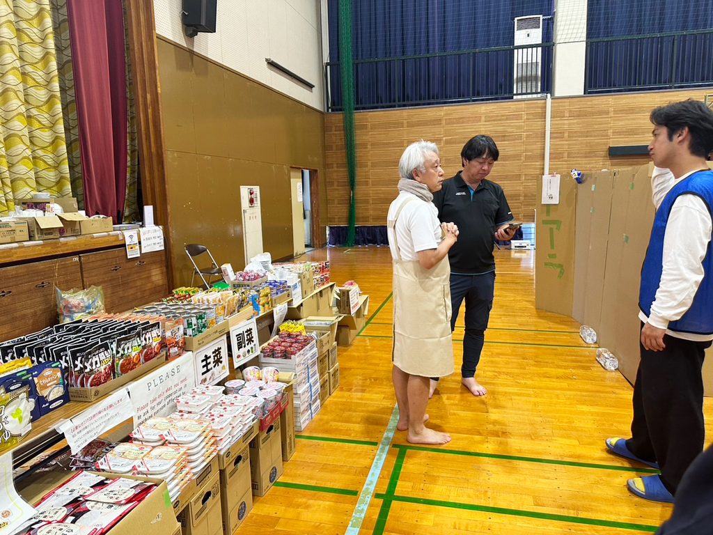 令和8年熊本地震 被災地支援活動 避難所に食料を届けた猪木製作所代表